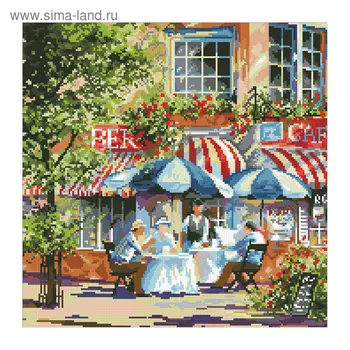 Набор алмазной вышивки «Летнее кафе»