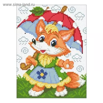 Набор алмазной мозаики «Лисичка»