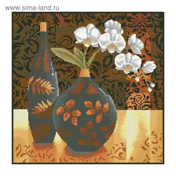 Набор алмазной вышивки «Натюрморт с орхидеей»