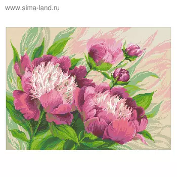 Набор алмазной мозаики «Пионы»