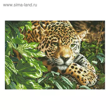 Набор алмазной мозаики «Ягуар»