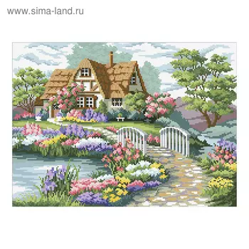 Набор алмазной мозаики «Загородный домик»