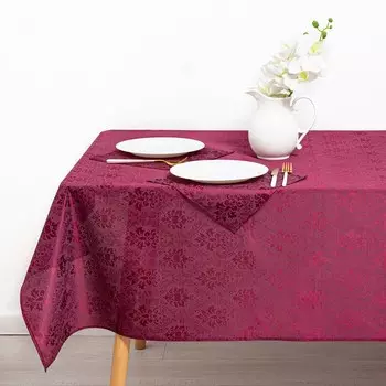 Набор Аметист (скатерть 130*180 см, салфетки 30*30 6 шт), трикот, 100% п/э