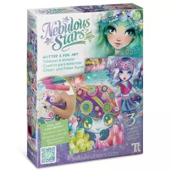 Набор аппликаций из фольги для девочек Nebulous Stars Marinia «Волшебный блеск»