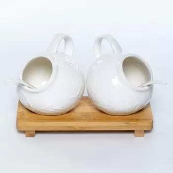 Набор баночек для специй Balsford «Роза», 550 мл, 2 шт