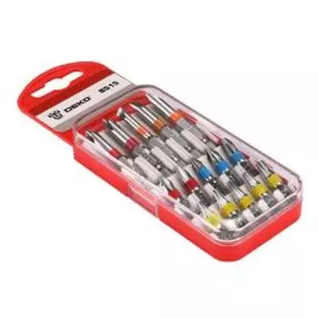 Набор бит DEKO BS15, 25 мм х 10 шт., 50 мм х 5 шт.