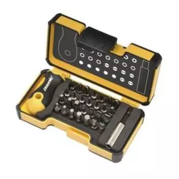 Набор бит Felo 02073006, рукоятка ERGONIC и битодержатель, SL/PZ/PH/HEX/Tx, кейс, 30 шт.