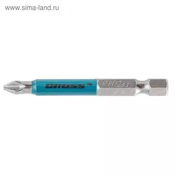 Набор бит Gross 11300, сталь S2, PH2 х 60 мм, 10 шт.