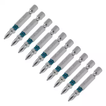 Набор бит Gross 11335, сталь S2, PH2 х 50 мм, 10 шт.