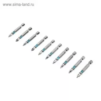 Набор бит РН1х50 Gross, сталь S2 (набор 10шт)