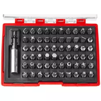 Набор бит ЗУБР 26089-H61, МХ-61, Cr-V в боксе