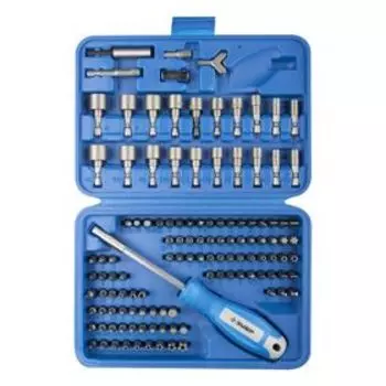 Набор бит "ЗУБР" ЭКСПЕРТ УНИВЕРСАЛ, Cr-Mo, 122 предметов, в боксе