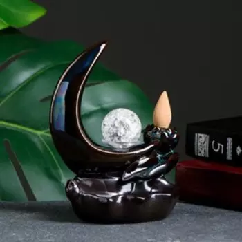 Подставка для благовоний TAKE IT EASY «Полумесяц» набор благовоний конусы, стелющийся дым, 10513 см