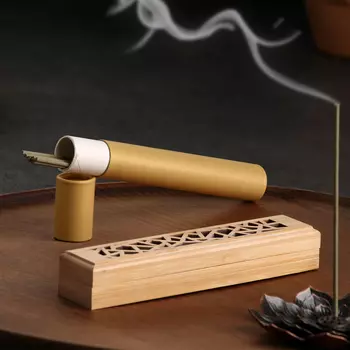 Набор благовоний с подставкой «Воздух», коричневый