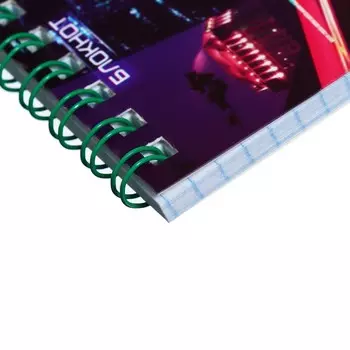 Набор блокнотов А7, 40 листов в клетку на гребне "МЭН", обложка мелованный картон, блок офсет, 8 штук