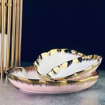 Набор блюд Lenardi, фарфор, 3 шт