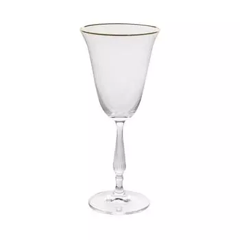 Набор бокалов для красного вина, декор «Отводка золото», 250 мл x 6 шт.