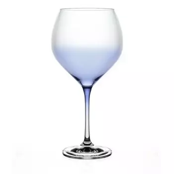 Набор бокалов для вина Crystalex «София», 650 мл, 2 шт, цвет фиолетовый