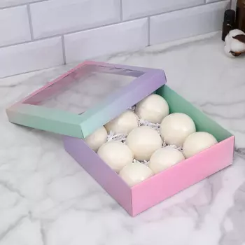 Набор бомбочек для ванн «Бурлящее СПА» 9 шт. х 110 г