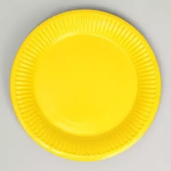 Набор бумажной посуды «С Днём Рождения!», яркие звёзды, 6 тарелок, 6 стаканов, 1 гирлянда