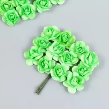 Набор бумажных цветов и тычинок "Astra" для творчества и скрапбукинга, ассорти №3