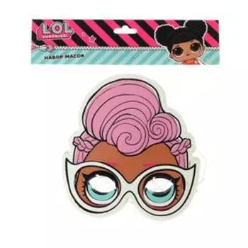 Набор бумажных масок LOL, 6 шт.