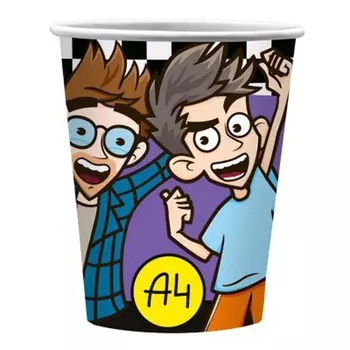 Стакан бумажный одноразовый «Влад А4», 6 шт., 250 мл