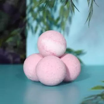 Подарочный набор косметики, бомбочки для ванны 4 х 40 г, аромат лаванды, КЛАДОВАЯ КРАСОТЫ