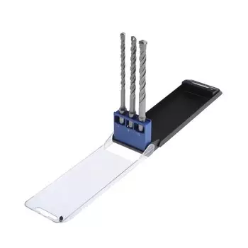 Набор буров по бетону ТУНДРА, двойная спираль, SDS-plus, 6-8-10160 мм, 3 шт.