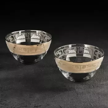 Набор cалатников «Русский узор», 450 мл, d=13 см, 2 шт