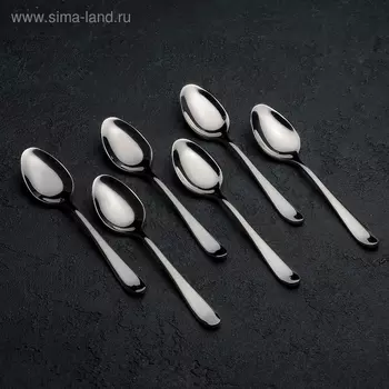 Набор чайных ложек Stella, 14 см, 6 шт