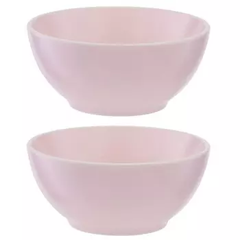 Набор чаш Liberty Jones Simplicity, 470 мл, 2 шт, цвет розовый