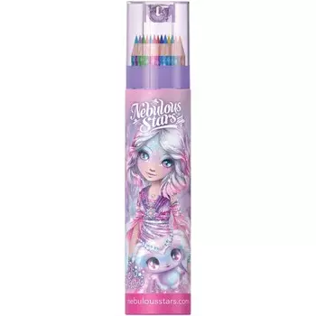 Набор цветных карандашей Nebulous Stars Estrelia, тубус, 18 цветов