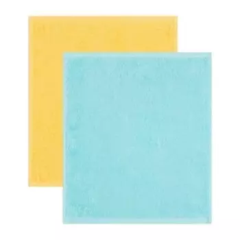 Салфетки махровые декоративные «Этель. Светлая пасха», 4 шт., 3030 см, хлопок 100%, голубые/жёлтые