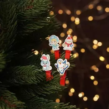 Набор декоративных прищепок «Праздник в лесу» 10 шт.