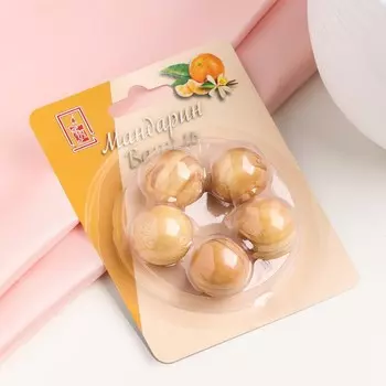 Набор деревянных аромашариков «Мандарин и ваниль», 5 шт., Богатство Аромата