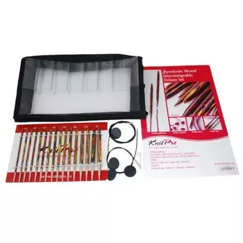 Набор деревянных съемных спиц люксовый Symfonie KnitPro 20613