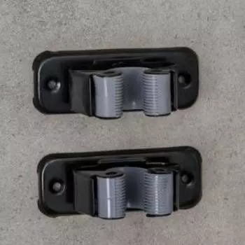 Держатель для швабр Доляна, 2 шт., 8.534.5 см