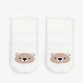 Носки детские махровые Крошка Я «Мишка», 2 пары, размер 8-10 см