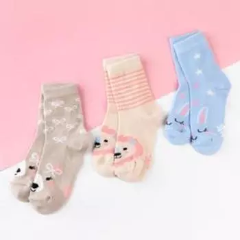 Набор детских носков KAFTAN "Friends" 3 пары, р-р 16-18