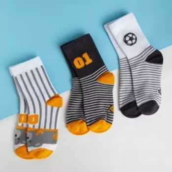 Набор детских носков KAFTAN "Sport" 3 пары, размер 18-20