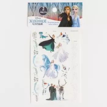 Татуировки детские переводные «Анна и Эльза» Холодное сердце