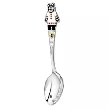 Набор детский «Миша» посеребренный, 2 предмета