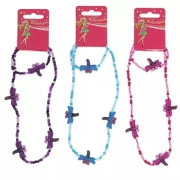 Набор детский "Выбражулька" 2 предмета: бусы, браслет, стрекозы, цвет МИКС