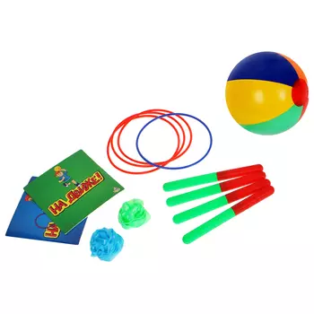 Набор для эстафеты для детей «На движе!», от 4 игроков, 10+