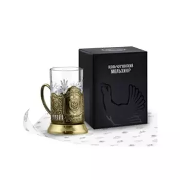 Набор для чая «ФСБ» латунный, 250 мл
