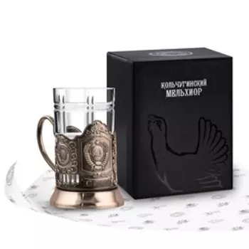 Набор для чая «Герб СССР» медный, 250 мл