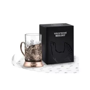 Набор для чая «Тройка» медный, 250 мл