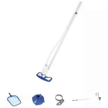Набор для чистки бассейна: скиммер, сачок, вакуумный очиститель, ручка 279 см, шланг 7,5м, 58237 Bestway