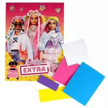 Набор для детского творчества «Барби» аппликация из эва, 17 23 см